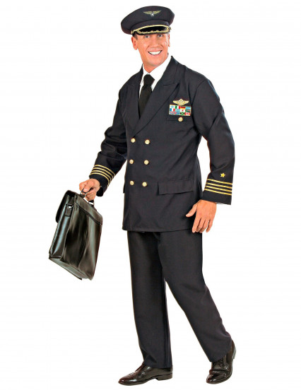 Disfarce de piloto de avião para homem 2