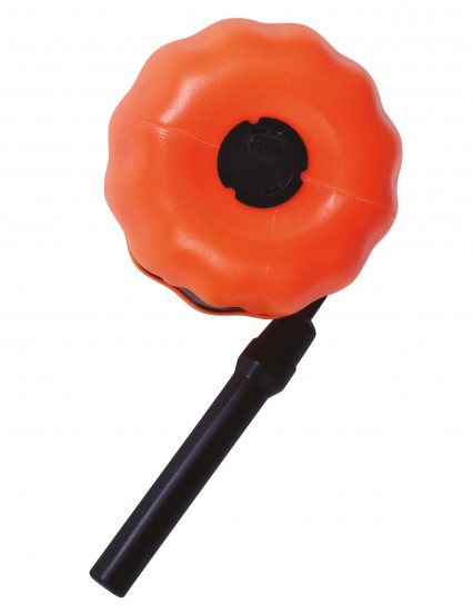 Lanterna abóbora laranja cabo decorido Halloween 3