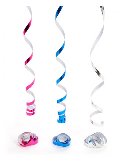 Serpentinas metálicas. 1