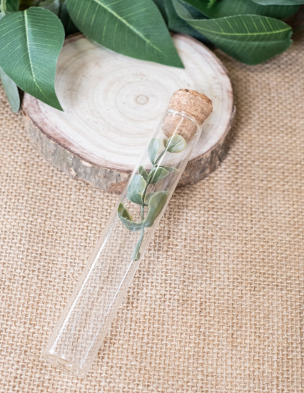 Tubo de ensaio de vidro 15 cm 7