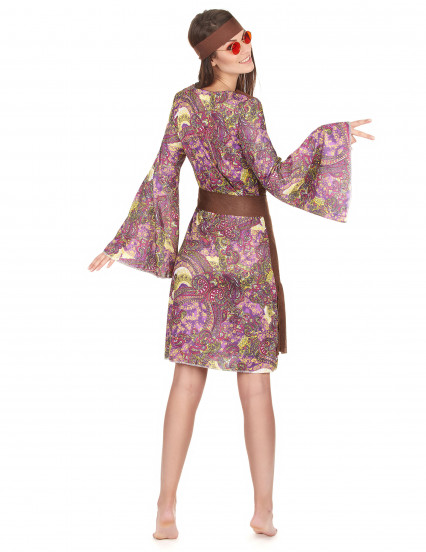 Disfarce hippie original mulher 3