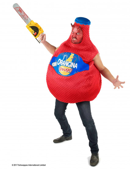 Disfarce Garrafa Orangina Vermalha™ 1
