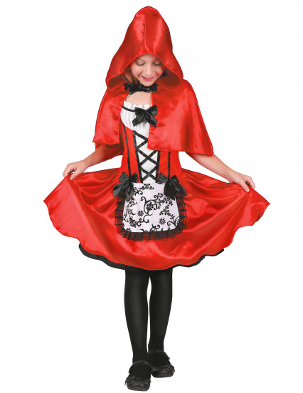 Disfarce capuchinho vermelho menina 1