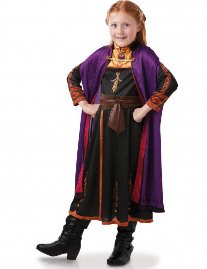 Disfarce clássico Anna Frozen 2™ menina 1