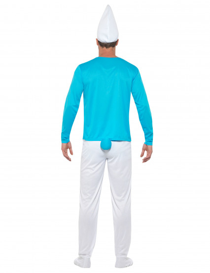Disfarce Smurf™ tamanho grande para adultos	 3